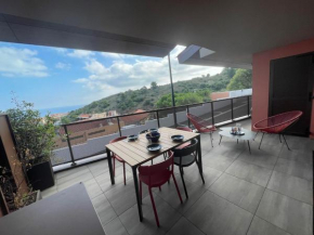 4TERIMP-A02 T3 neuf avec terrasse climatisation parking Collioure
